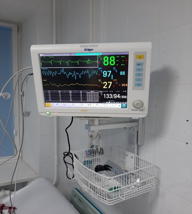 Волинська лікарня отримала техніки на понад 65 тисяч євро