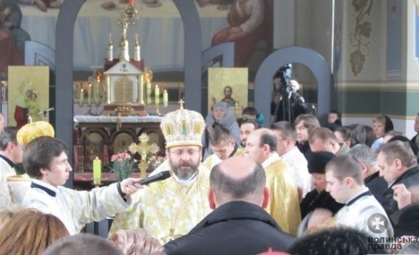 Глава греко-католиків України ‒ знову в Луцьку. ФОТО