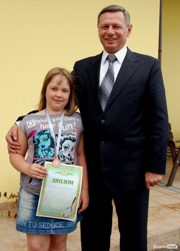 Микола Романюк і Дарина Троц, внучка Бориса Клімчука