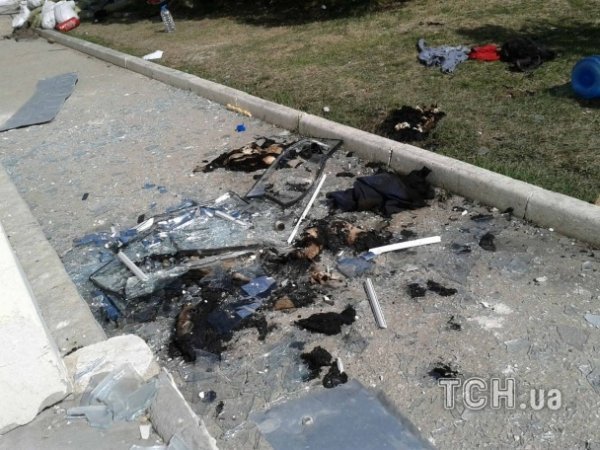 Опублікували фото розгромленої частини морпіхів у Феодосії