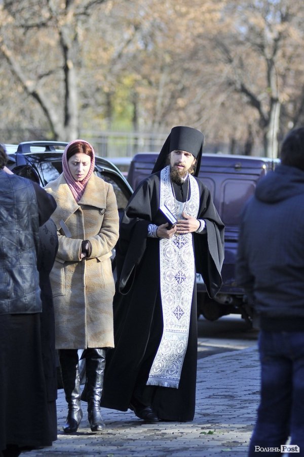 У Луцьку попрощалися з Андрієм Калаханом. ФОТО