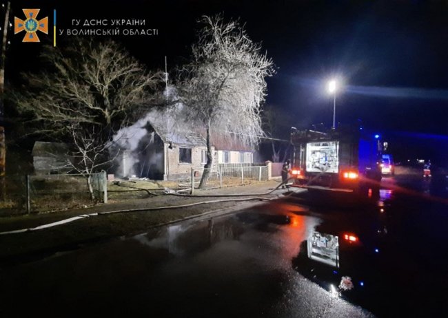 На Волині під час пожежі загинули двоє братів. ФОТО