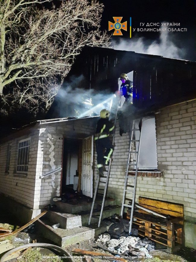 На Волині під час пожежі загинули двоє братів. ФОТО