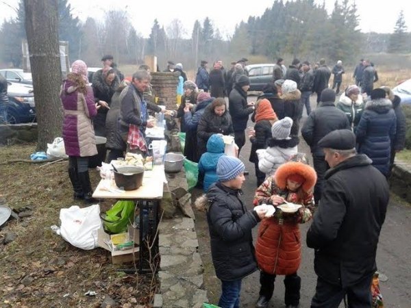 Як на Водохреще на Волині варили куліш та допомагали армії. ФОТО