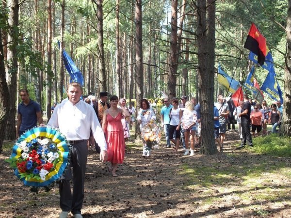 У лісі на Волині таборували націоналісти
