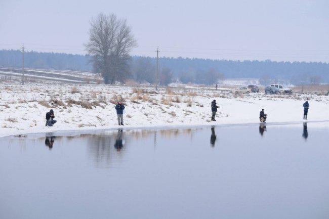 На Волині пройшли зимові змагання рибалок. ФОТО