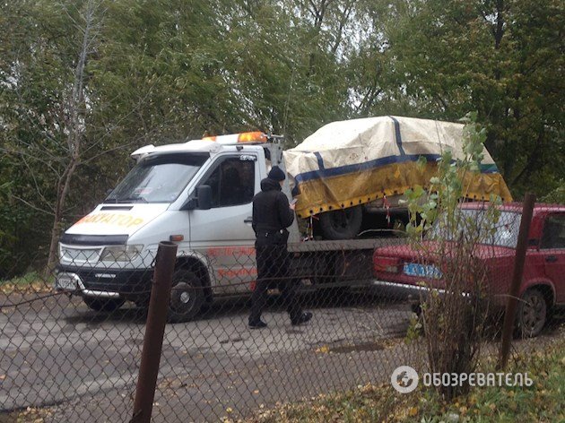 Вбивство Аміни Окуєвої: фоторепортаж з місця події