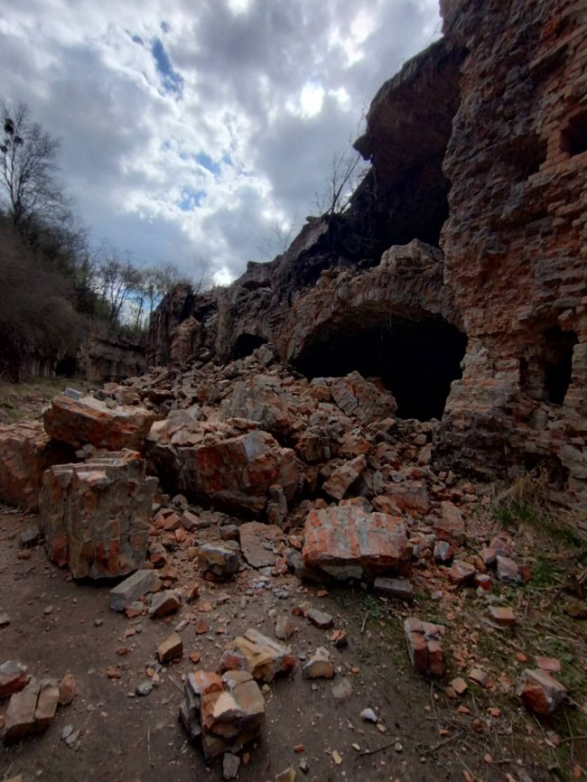На Рівненщині обвалилася частина Тараканівського форту. ФОТО, ВІДЕО