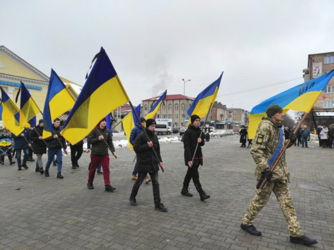 У Ковелі віддали шану захиснику України Сергію Гейку. ФОТО