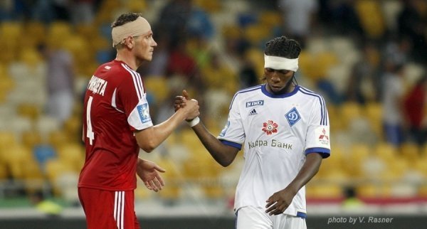 Як «Волинь» боролася з «Динамо». ФОТО