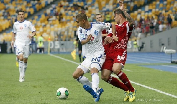 Як «Волинь» боролася з «Динамо». ФОТО