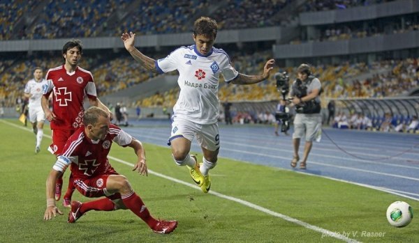 Як «Волинь» боролася з «Динамо». ФОТО