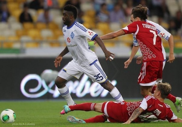 Як «Волинь» боролася з «Динамо». ФОТО