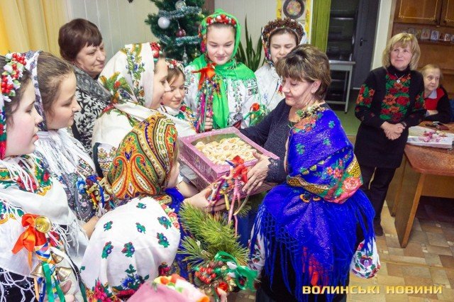 У луцькому Територіальному центрі – новорічне свято. ФОТО