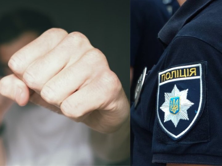 Один вдарив поліцейського, інший - розпилив балончик  в обличчя патрульній: волинянам загрожує до 5 років тюрми