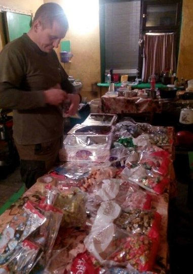 Волинські бійці на фронті стали помічниками Святого Миколая