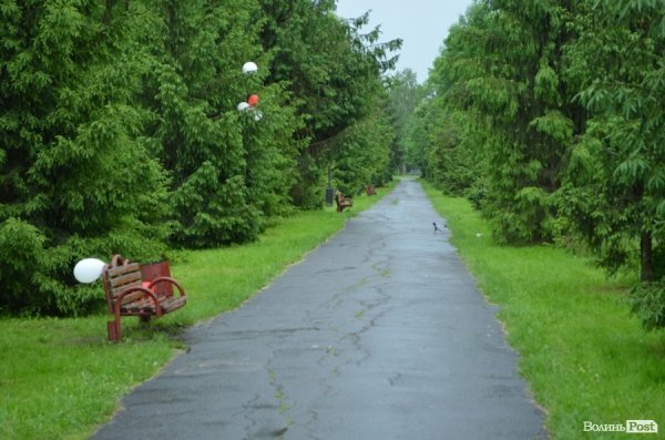«Проспект розваг» у Луцьку відбувся попри дощову погоду. ФОТО