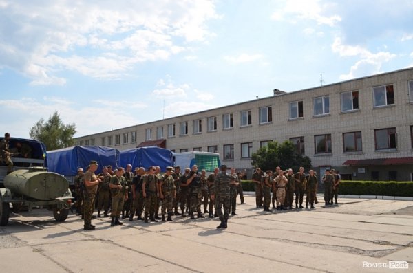 Волинські «нацгвардійці» повернулися додому. ФОТО. ВІДЕО