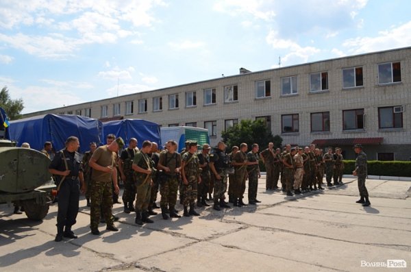 Волинські «нацгвардійці» повернулися додому. ФОТО. ВІДЕО