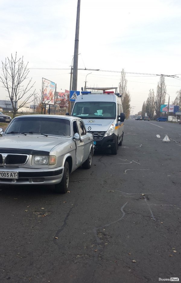 У Луцьку аварія: в чоловіка розрив легень. ФОТО