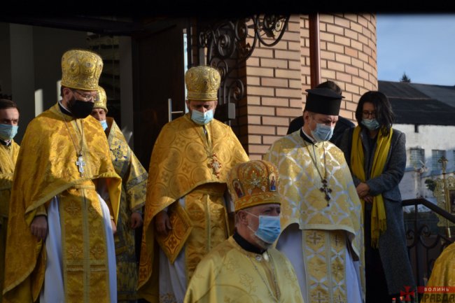 У Луцьку освятили університетський храм Святої Софії. ФОТО