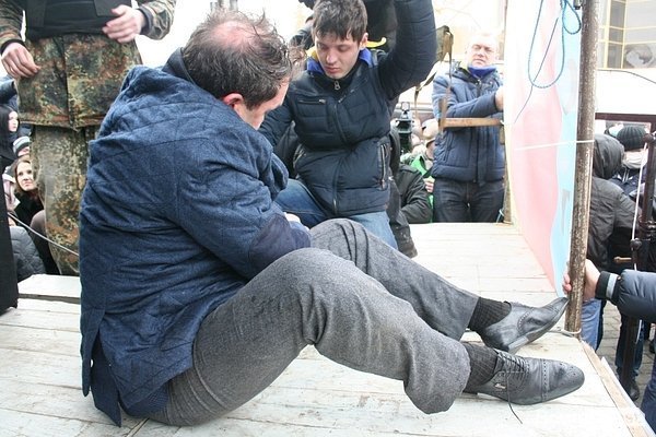 Як Башкаленка «лінчували» на Майдані. ФОТО. ВІДЕО