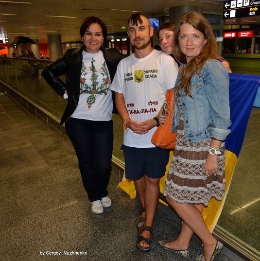 Поранений на Майдані волинянин повернувся в Україну. ФОТО