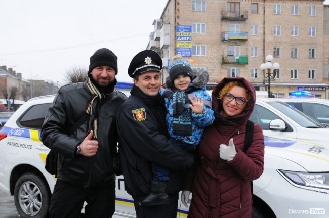 Старт патрульної поліції в Ковелі: як це було. ФОТО