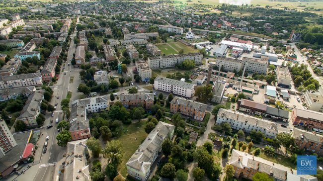 Нововолинськ з висоти. ФОТО. ВІДЕО