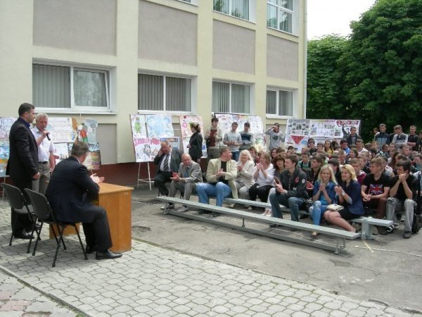 У луцькому «політесі» ‒ вогняне шоу. ФОТО