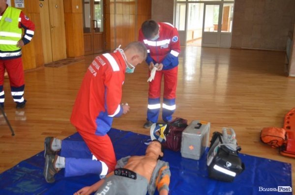 У Луцьку проходить чемпіонат серед бригад екстреної медичної допомоги. ФОТО. ВІДЕО