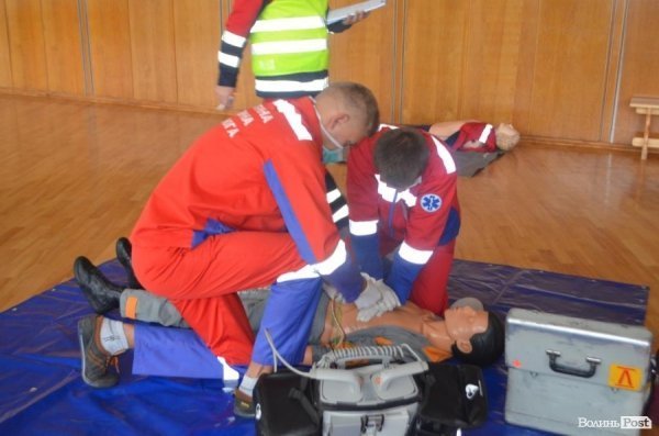 У Луцьку проходить чемпіонат серед бригад екстреної медичної допомоги. ФОТО. ВІДЕО