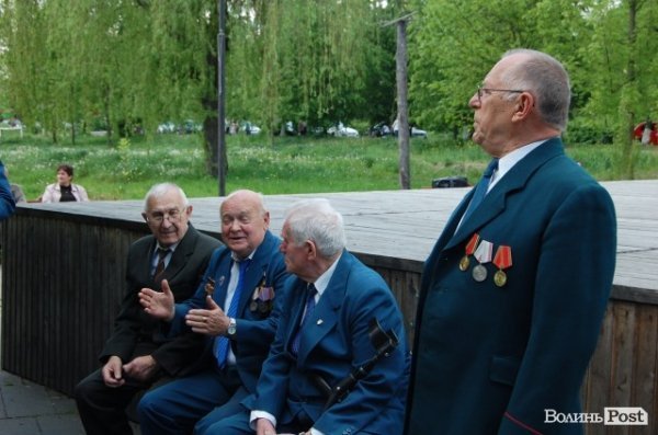 У Луцьку – святковий концерт до Дня Перемоги. ФОТО