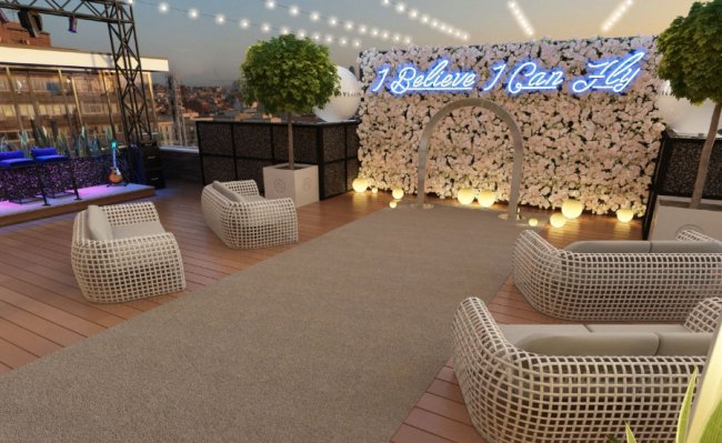 «MOJO Sky Garden» – нове оригінальне місце для весіль, банкетів та днів народження*