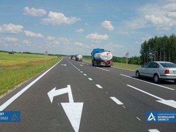 На одному з проїздів волинської траси відкрили дві смуги руху. ФОТО