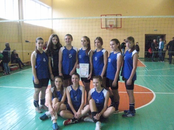 Волейболістки педколеджу Луцька здобули першість у змаганнях. ФОТО