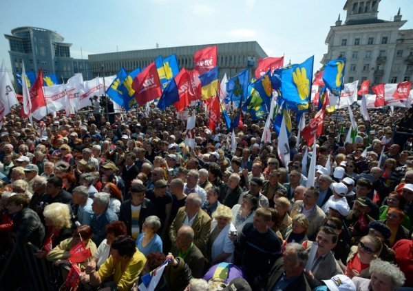 «Вставай, Україно!» в Сумах. ФОТО. ВІДЕО