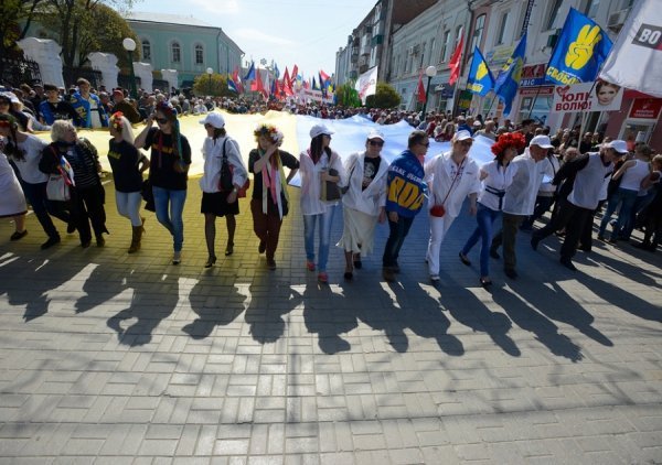 «Вставай, Україно!» в Сумах. ФОТО. ВІДЕО