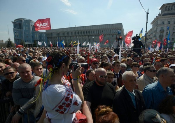 «Вставай, Україно!» в Сумах. ФОТО. ВІДЕО