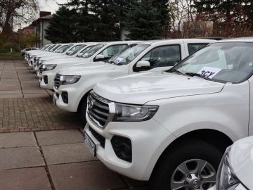 Військові, які захищають критичну інфраструктуру Волині, отримали 15 автівок. ФОТО, ВІДЕО