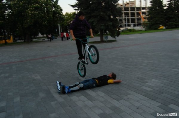 Романюк «підпалив» Луцьк, щоб було більше туристів