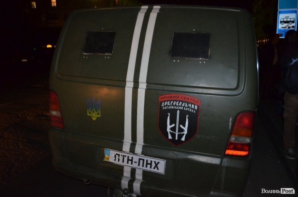 Луцьк зустрічав героїв з зони АТО. ФОТО