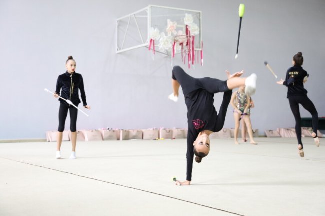 У Луцьку відбувся чемпіонат області з художньої гімнастики. ФОТО