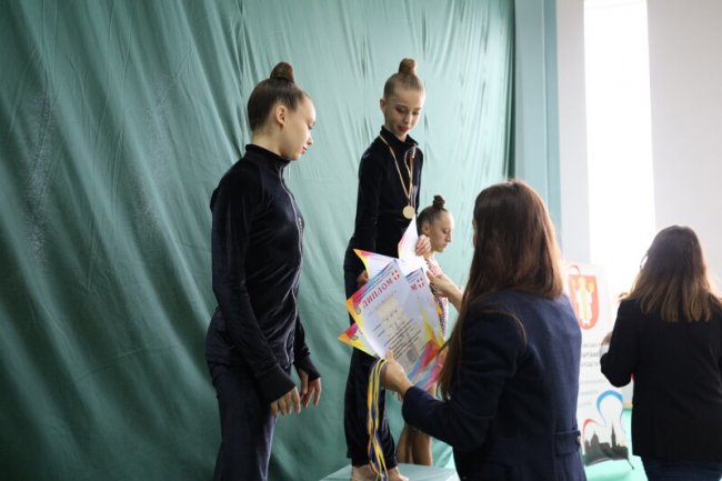 У Луцьку відбувся чемпіонат області з художньої гімнастики. ФОТО