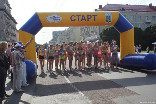 Відбулися змагання зі спортивної ходьби «Луцька десятка»