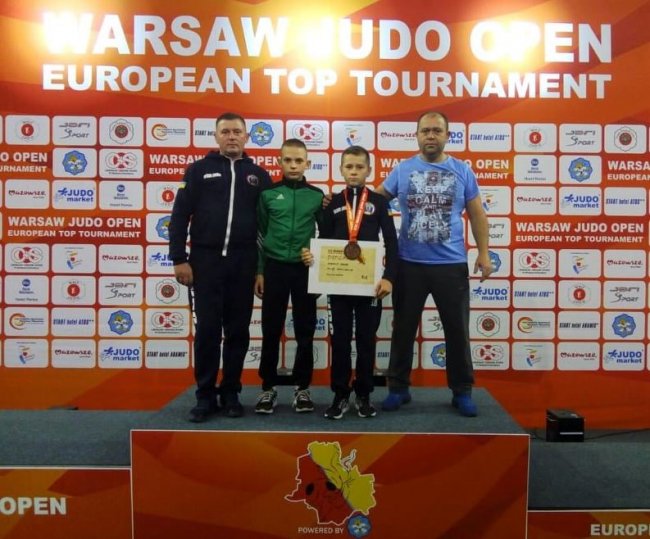 Юний спортсмен з Волині завоював «бронзу» на змаганнях у Варшаві. ФОТО