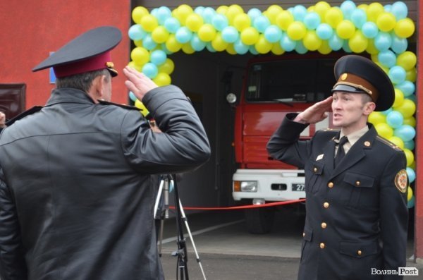 Біля Ягодинської митниці відкрили пожежне депо. ФОТО 