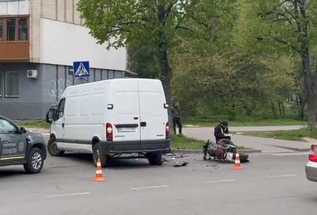 У Луцьку автомобіль збив мотоцикліста