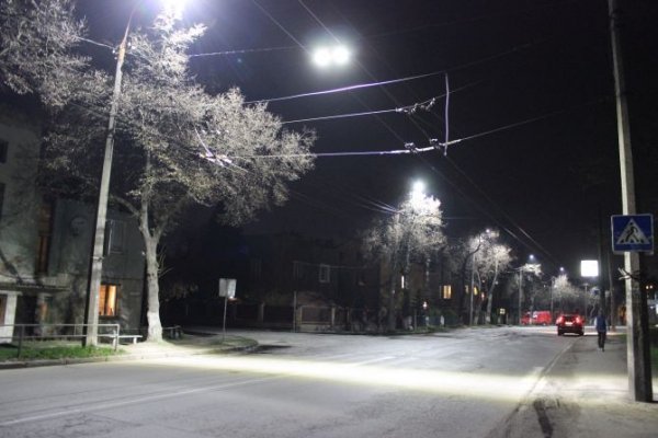 Луцьк нічний: вулиці Глушець та Паркова