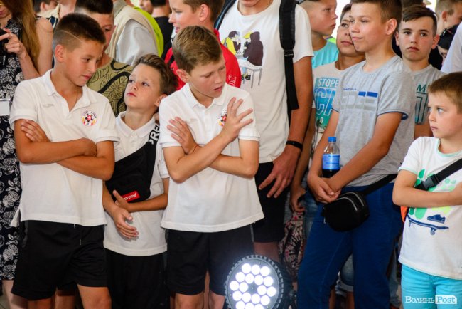 Лучан знайомили з новими гравцями «Волині». ФОТО